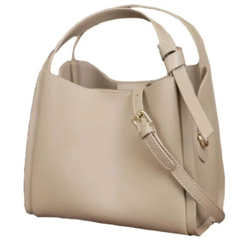 All-match Bag Women's Soft Cowhide Temperament Commute Crossbody Portable